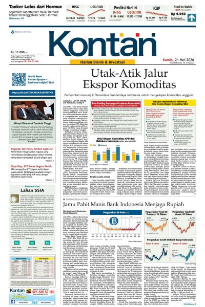 Kontan Harian - 21 Mei 2026