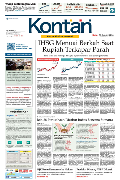 Kontan Harian - 21 Januari 2026