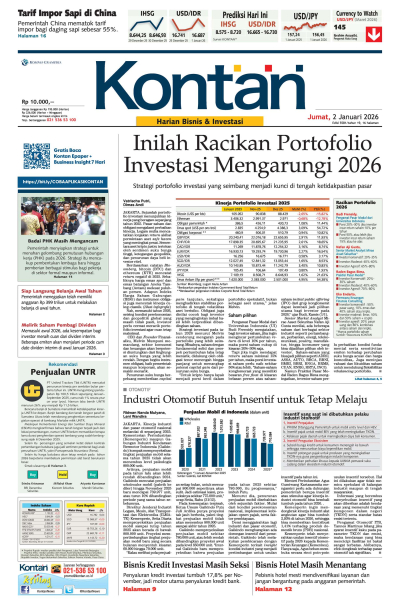 Kontan Harian - 02 Januari 2026