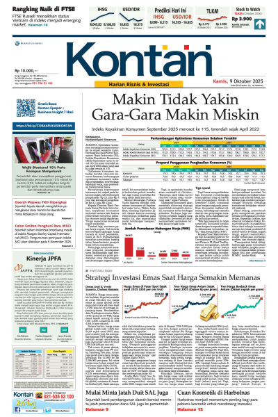 Kontan Harian - 09 Oktober 2025