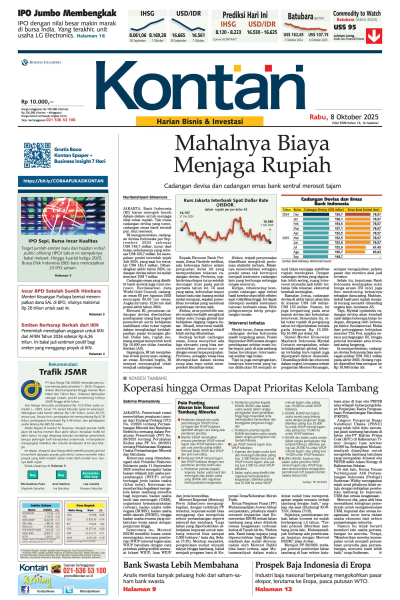 Kontan Harian - 08 Oktober 2025