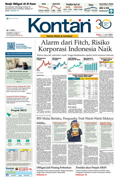 Kontan Harian - 01 Juli 2026
