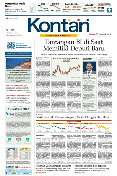 Kontan Harian - 27 Januari 2026