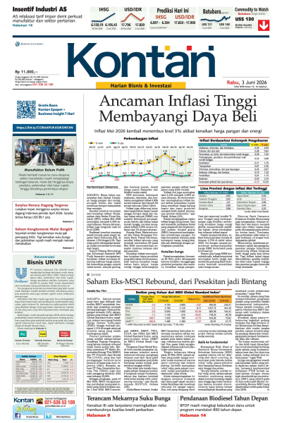 Kontan Harian - 03 Juni 2026