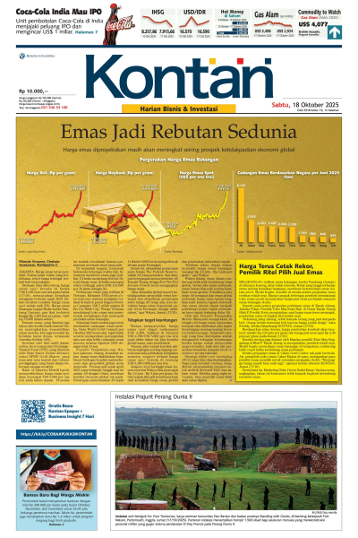 Kontan Harian - 18 Oktober 2025