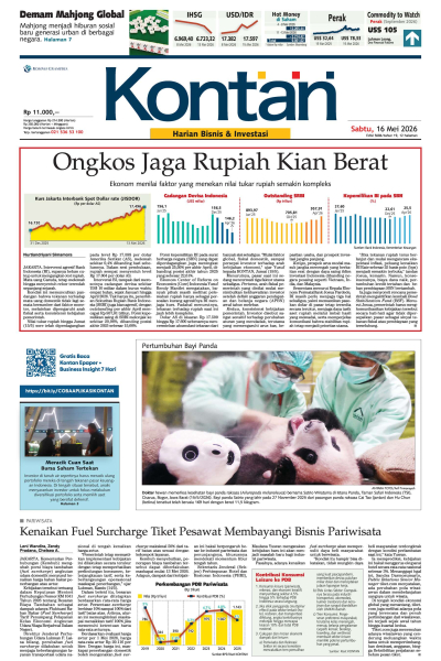 Kontan Harian - 16 Mei 2026