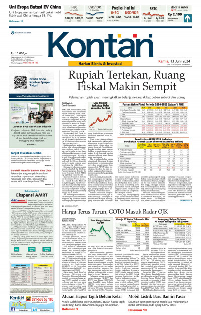 Kontan Harian - 13 Juni 2024