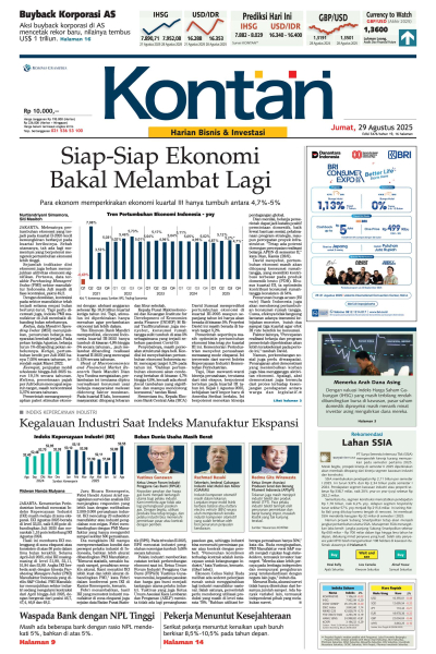 Kontan Harian - 29 Agustus 2025