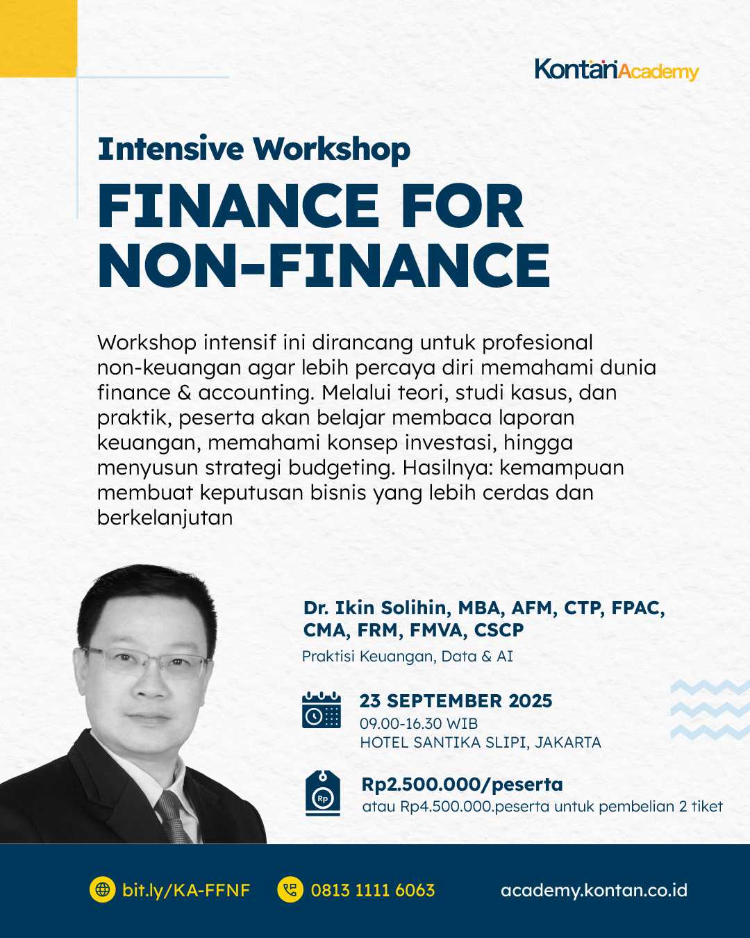 [Intensive Workshop] Finance for Non-Finance