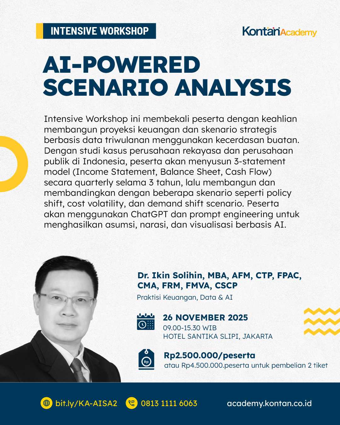 [Intensive Workshop] AI-Powered Scenario Analysis