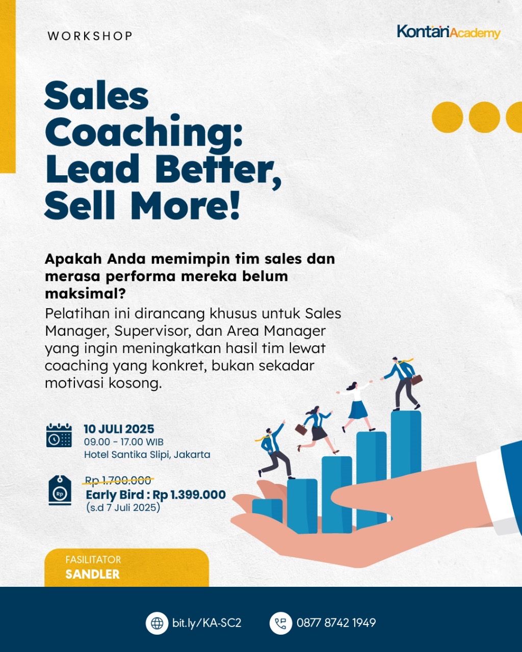 Intensive Sales Coaching: Lead Better, Sell More!