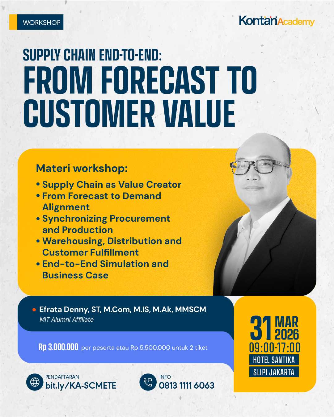 Supply Chain End-to-End: From Forecast to Customer Value