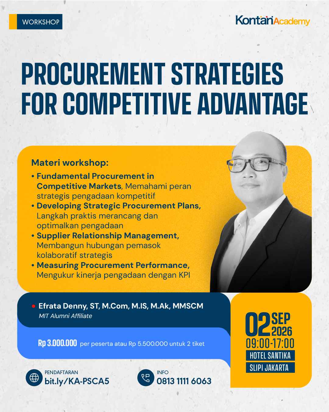 Procurement Strategies for Competitive Advantage (PSCA)