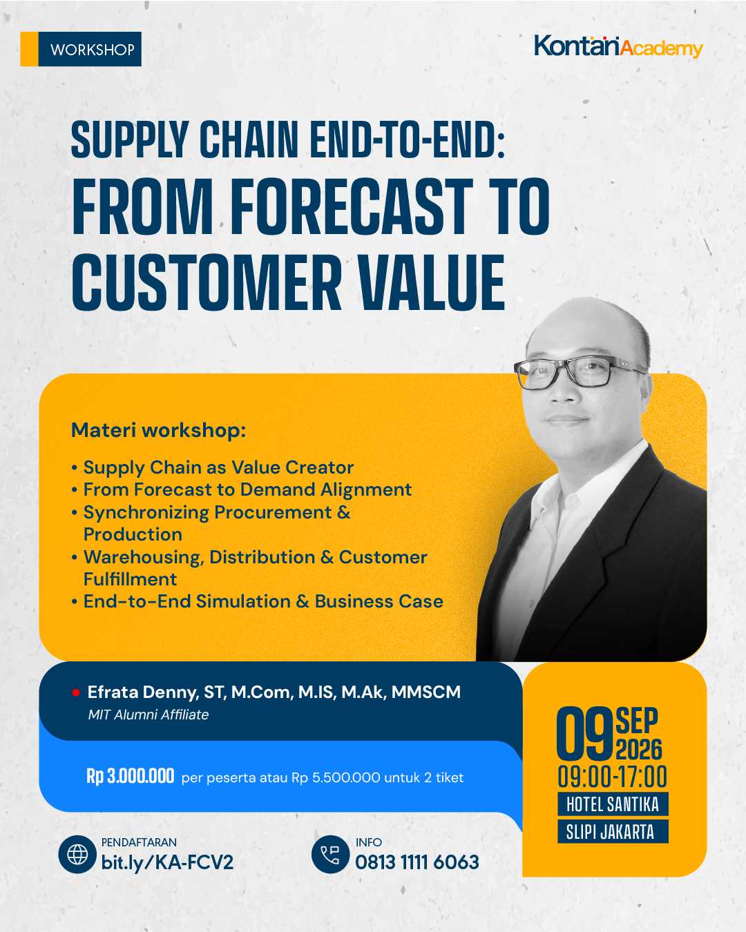 Supply Chain End-to-End: From Forecast to Customer Value