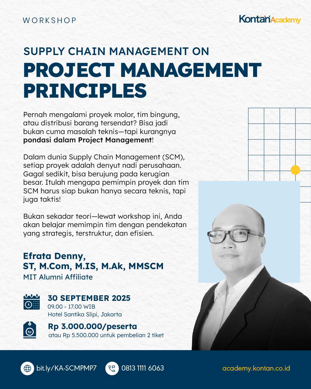 Supply Chain Management on Project Management Principles (SCMPMP)