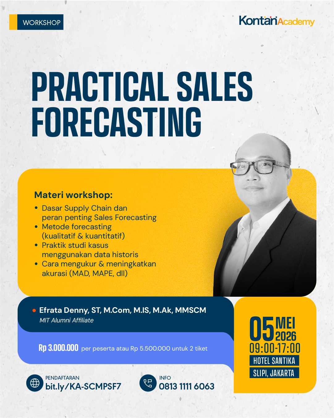 Supply Chain Management on Practical Sales Forecasting (SCMPSF)