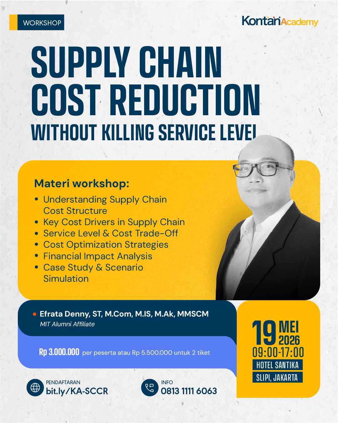 Supply Chain Cost Reduction Without Killing Service Level