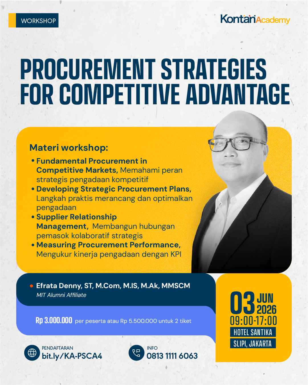 Procurement Strategies for Competitive Advantage (PSCA)