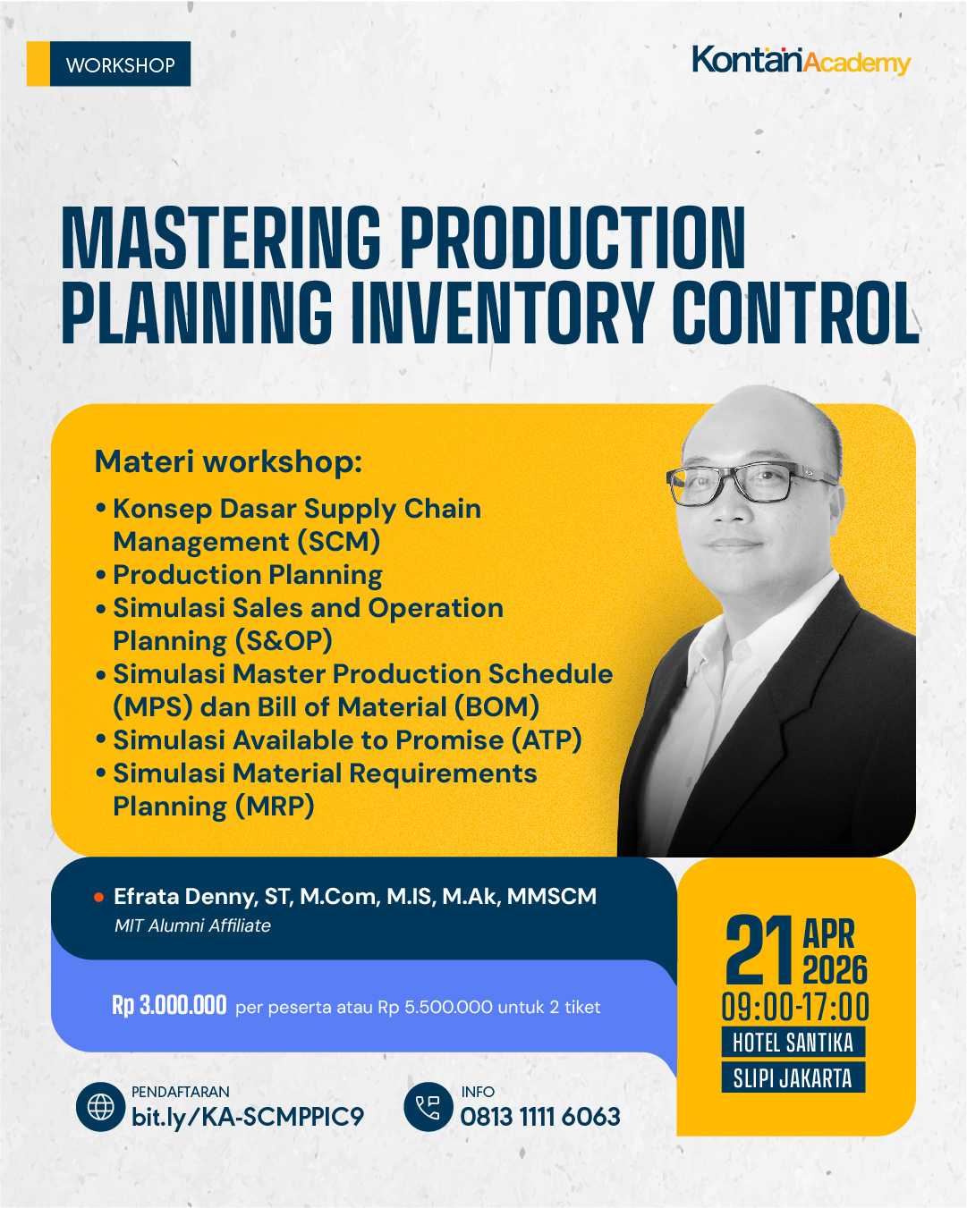 Supply Chain Management on Production Planning Inventory Control (SCMPPIC)