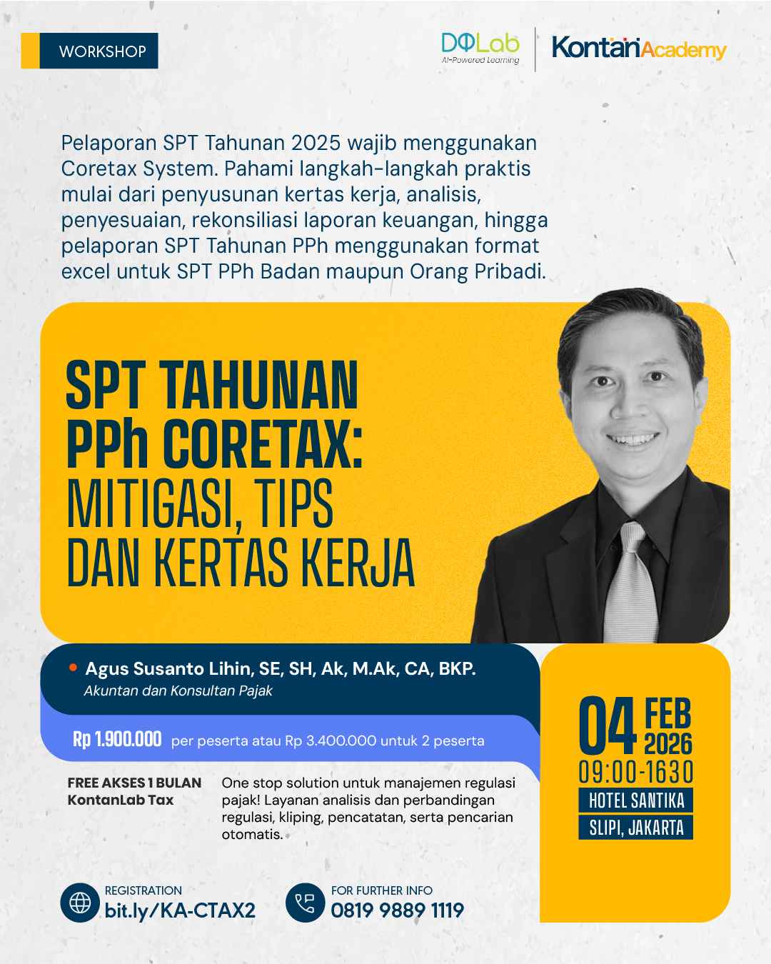 SPT Tahunan PPh Coretax: Mitigasi, Tips dan Kertas Kerja