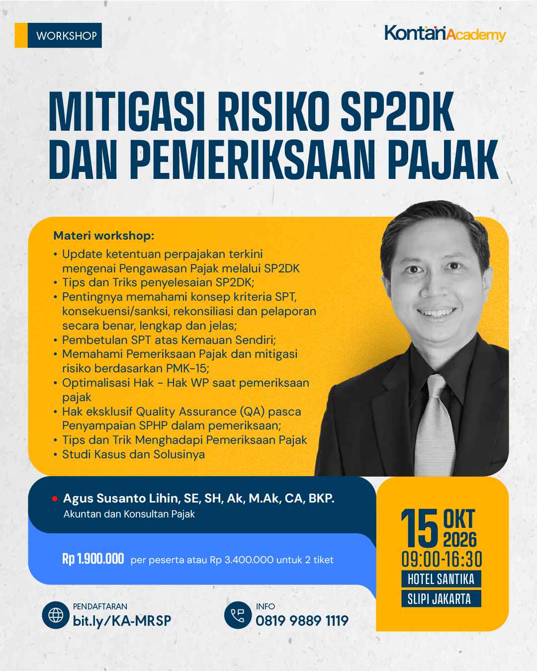 Mitigasi Risiko SP2DK dan Pemeriksaan Pajak