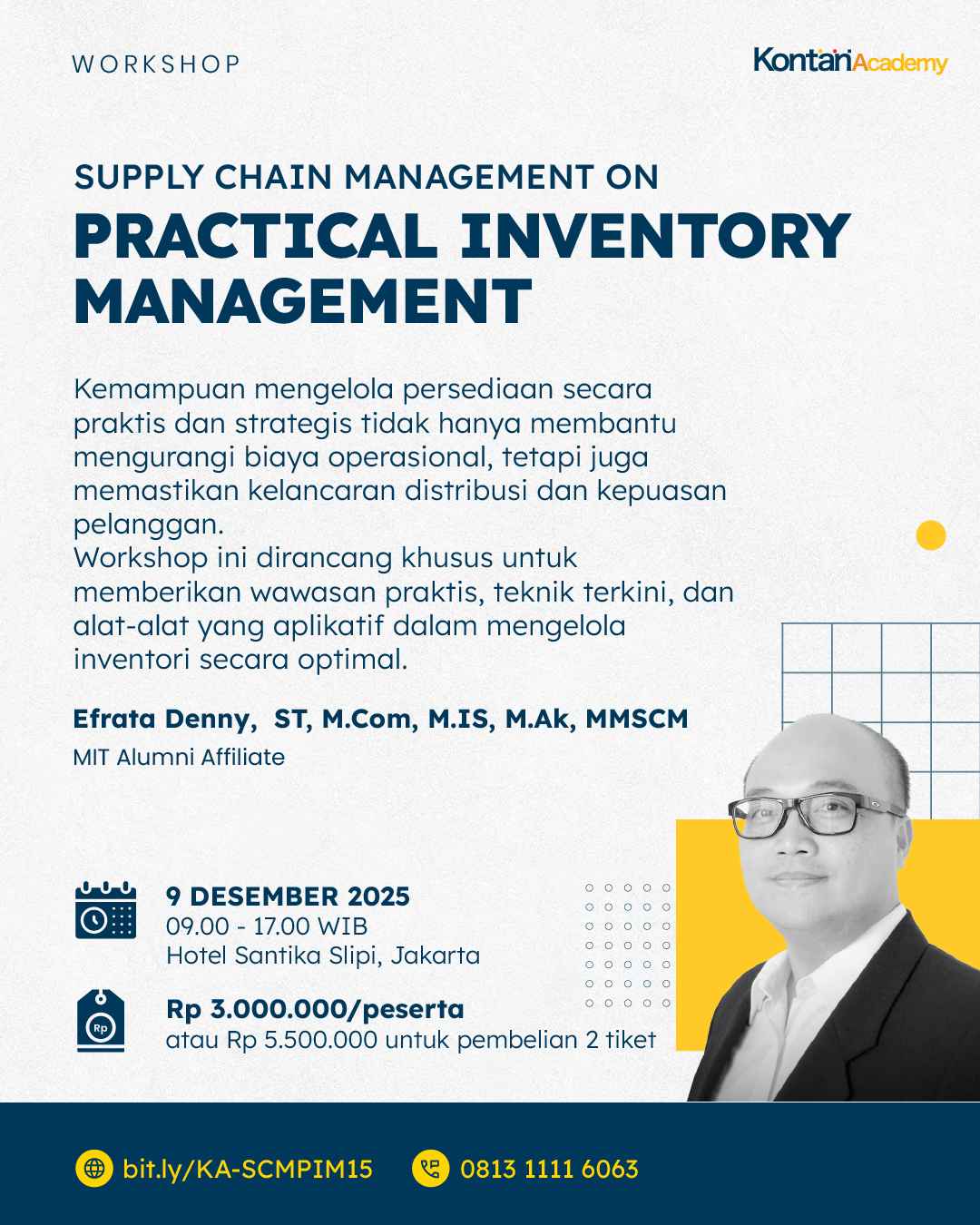 Supply Chain Management on Practical Inventory Management (SCMPIM)