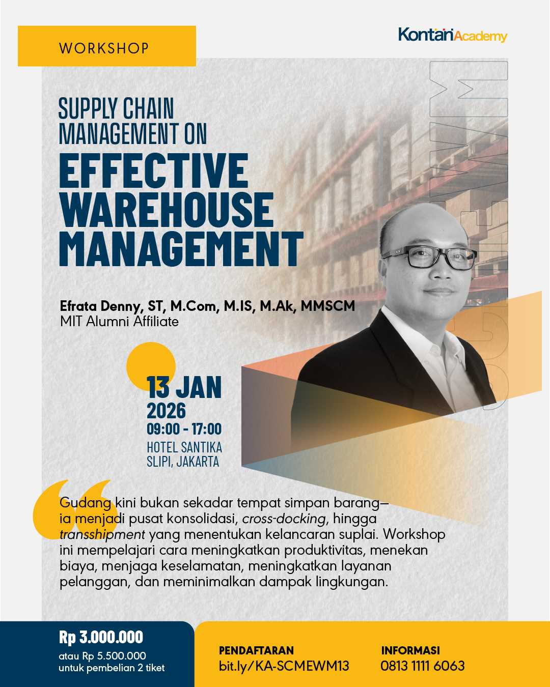 Supply Chain Management on Effective Warehouse Management (SCMEWM)