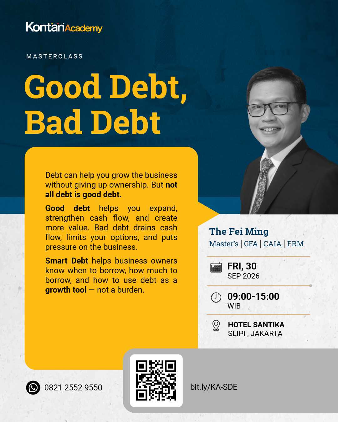 Good Debt, Bad Debt