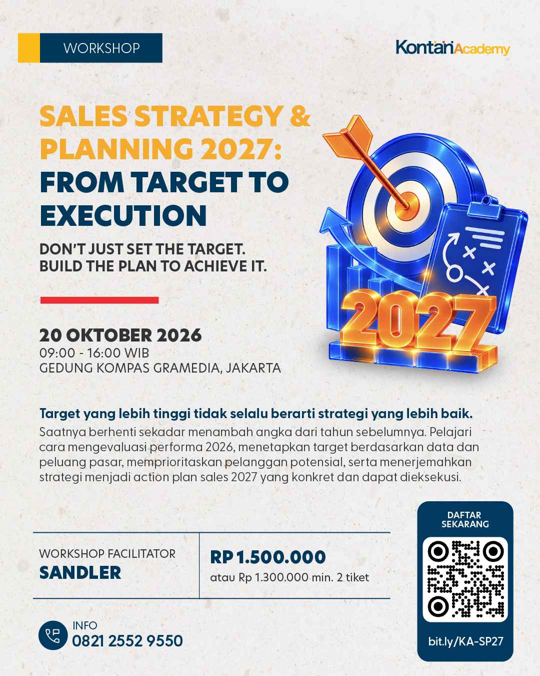 Sales Strategy & Planning 2027: From Target to Execution