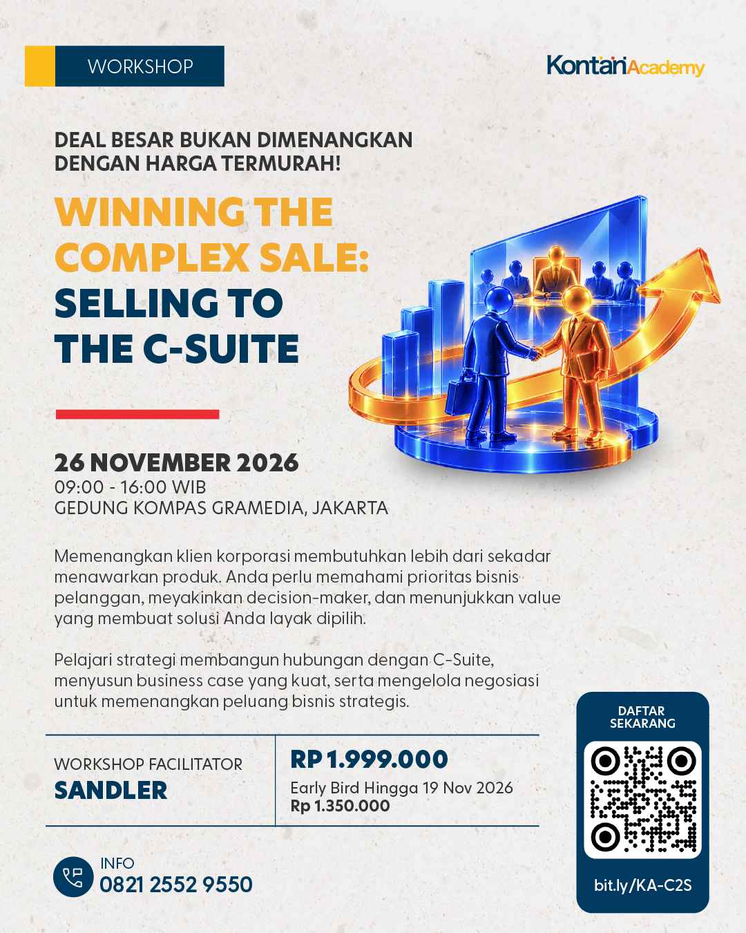 Winning the Complex Sale: Selling to the C-Suite
