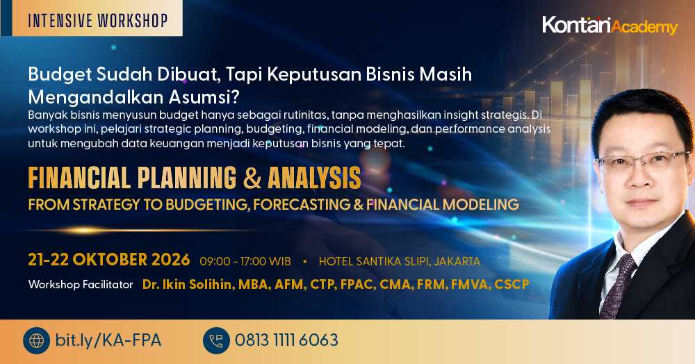 [Intensive Workshop] Financial Planning & Analysis (FP&A) - From Strategy to Budgeting, Forecasting & Financial Modeling