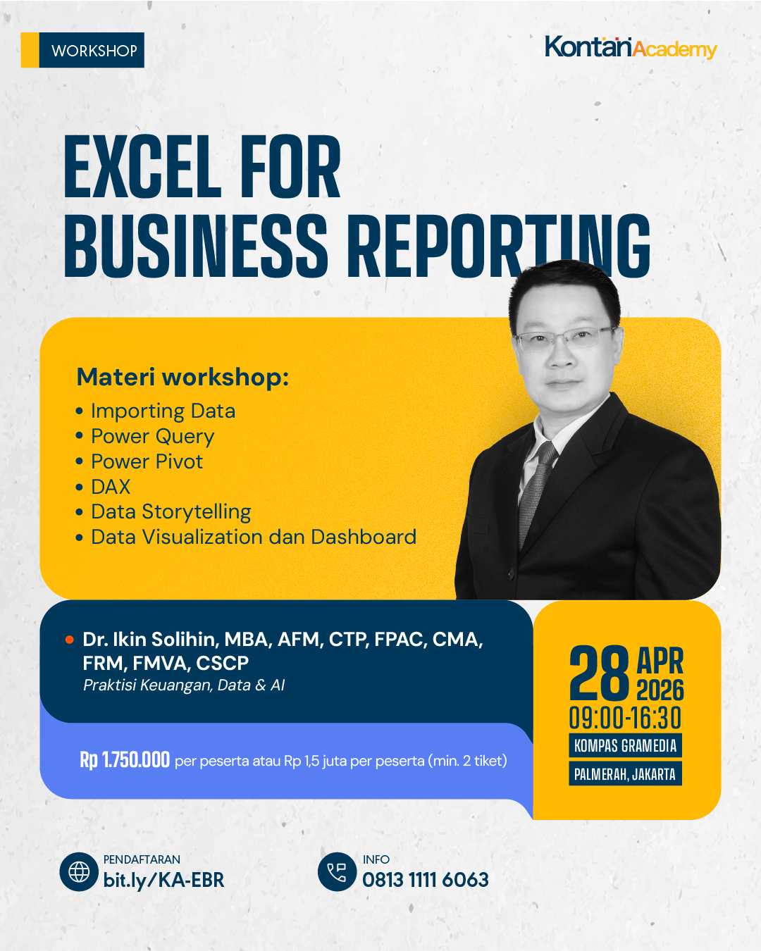 [Intensive Workshop] Excel for Business Reporting