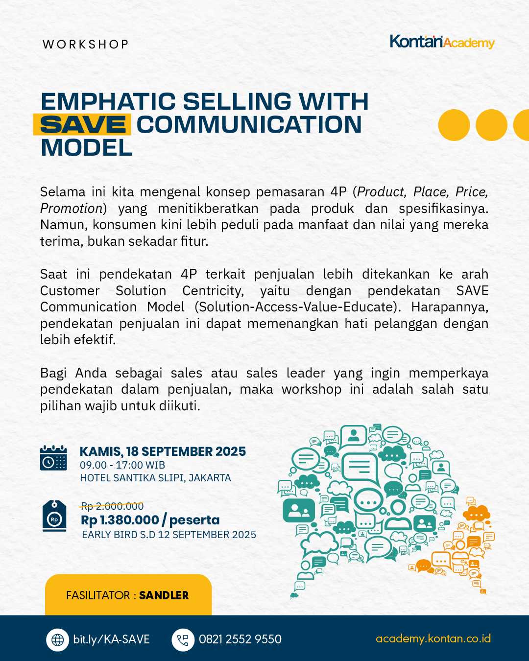 Emphatic Selling with SAVE Communication Model