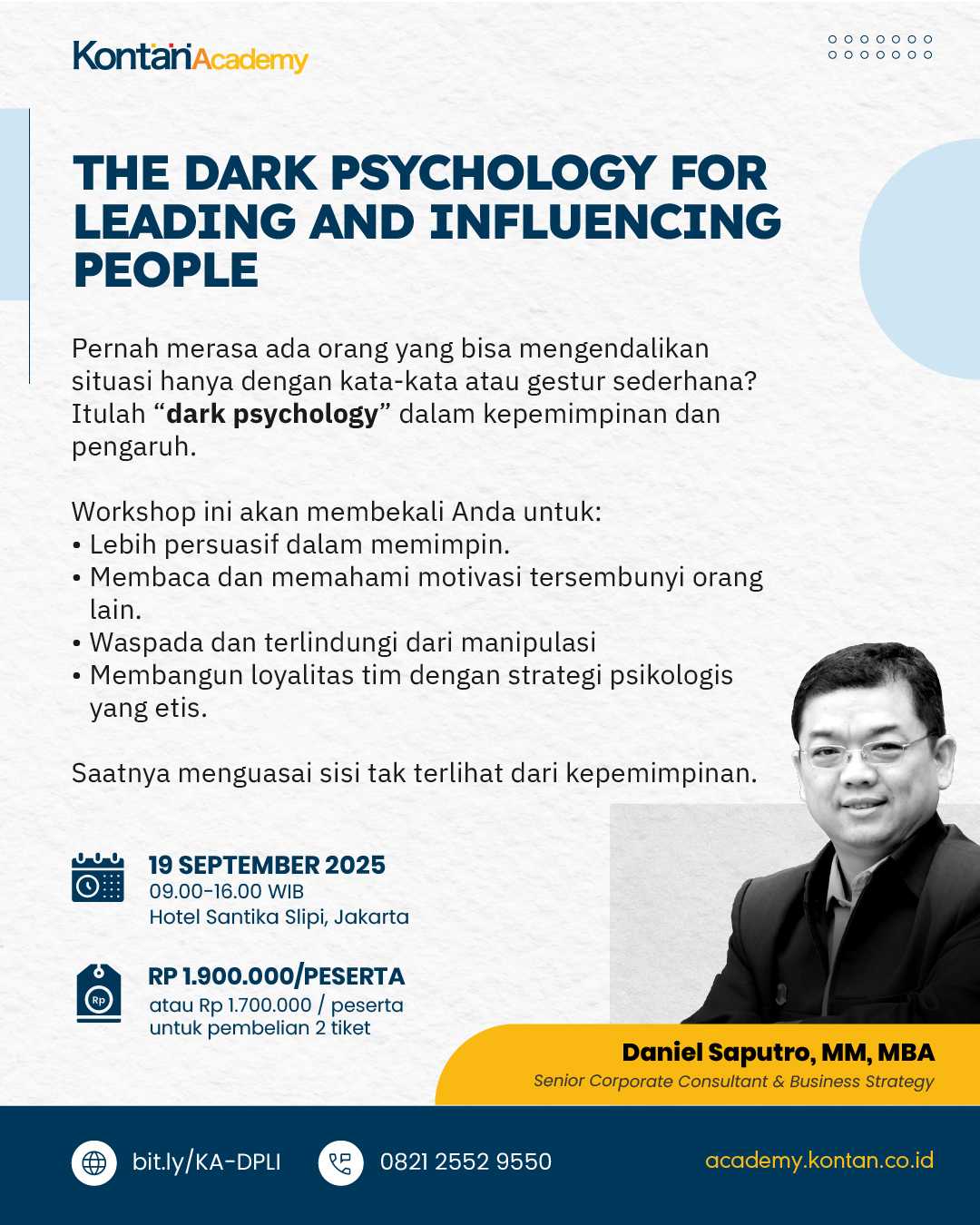The Dark Psychology for Leading and Influencing People