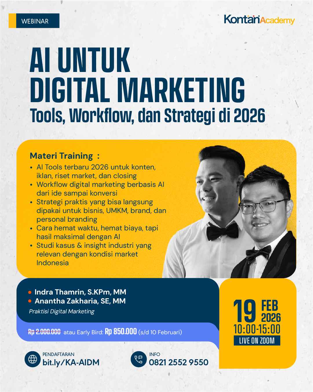 AI untuk Digital Marketing: Tools, Workflow, dan Strategi di 2026