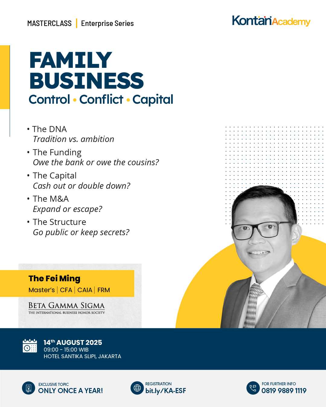 Masterclass Enterprise Series : Family Business
