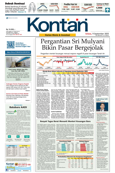 Kontan Harian - 09 September 2025