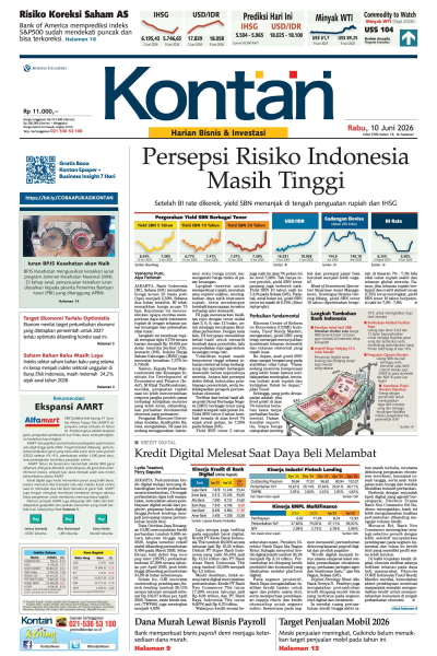 Kontan Harian - 10 Juni 2026