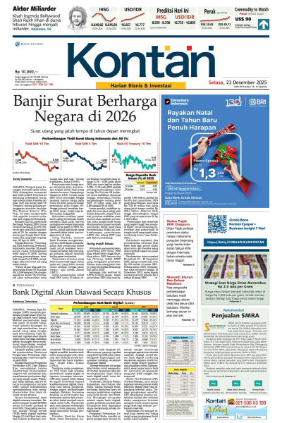 Kontan Harian - 23 Desember 2025