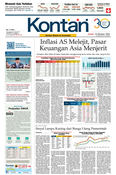 Kontan Harian - 16 Oktober 2026