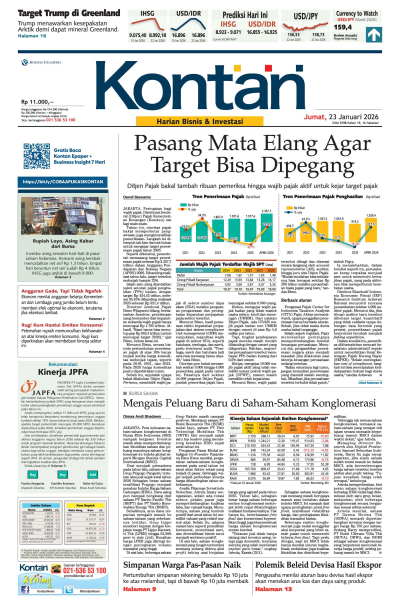 Kontan Harian - 23 Januari 2026