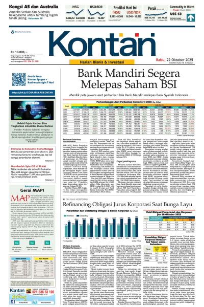 Kontan Harian - 22 Oktober 2025