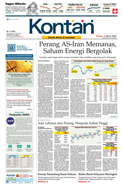 Kontan Harian - 03 Maret 2026