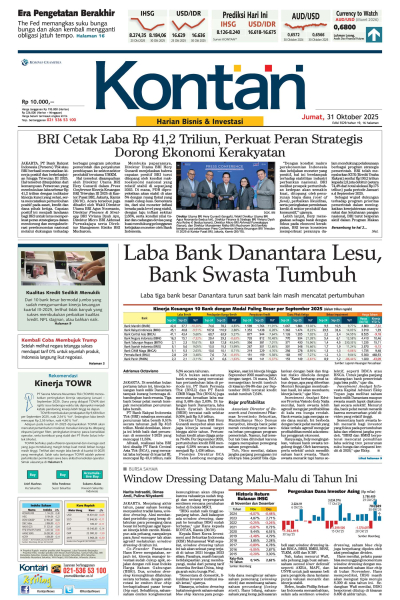 Kontan Harian - 31 Oktober 2025