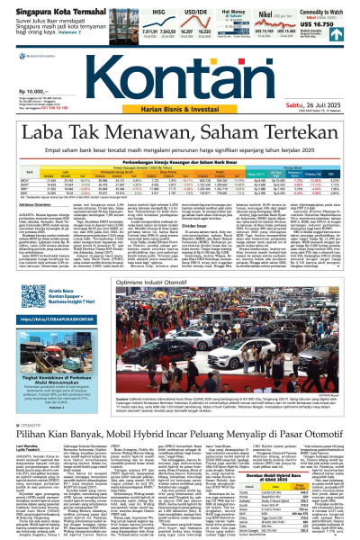 Kontan Harian - 26 Juli 2025