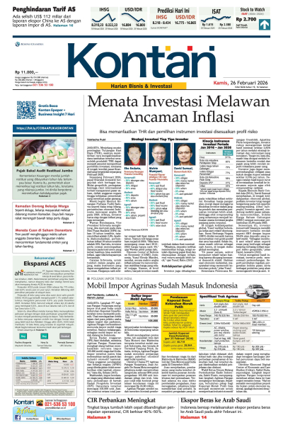 Kontan Harian - 26 Februari 2026