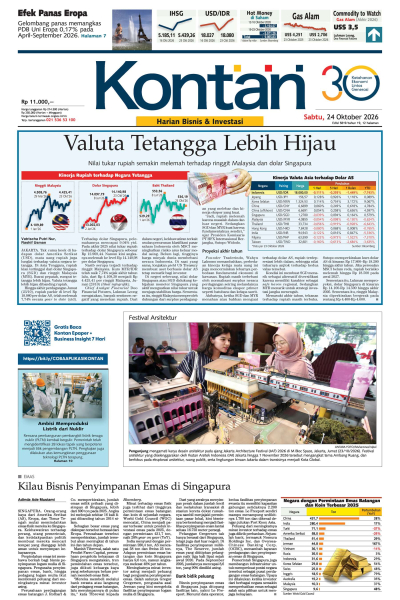 Kontan Harian - 24 Oktober 2026