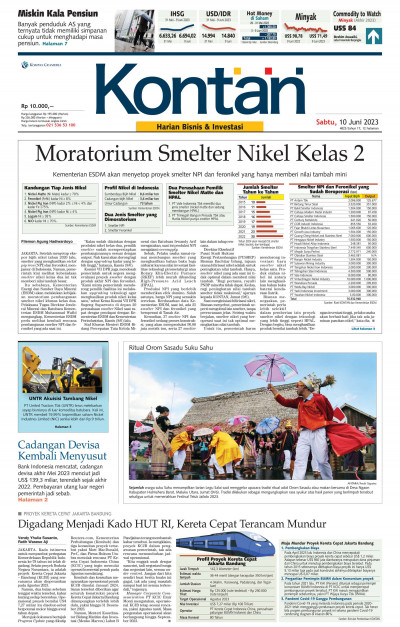 Kontan Harian - 10 Juni 2023