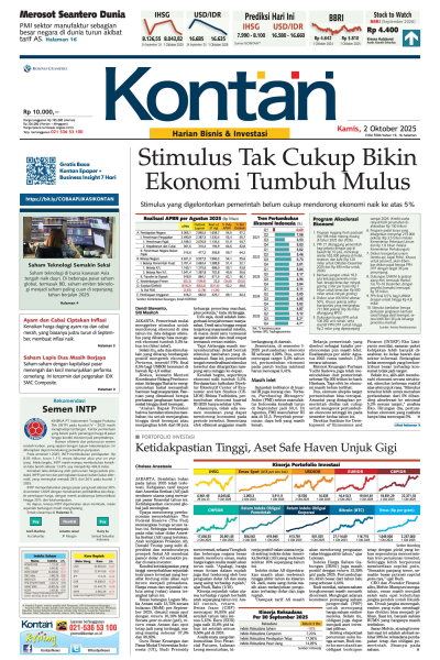 Kontan Harian - 02 Oktober 2025