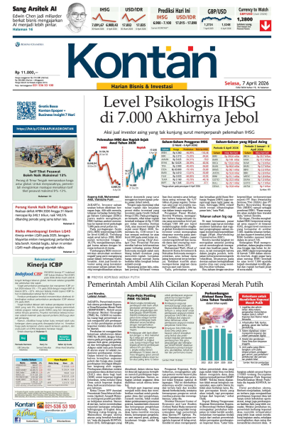 Kontan Harian - 07 April 2026
